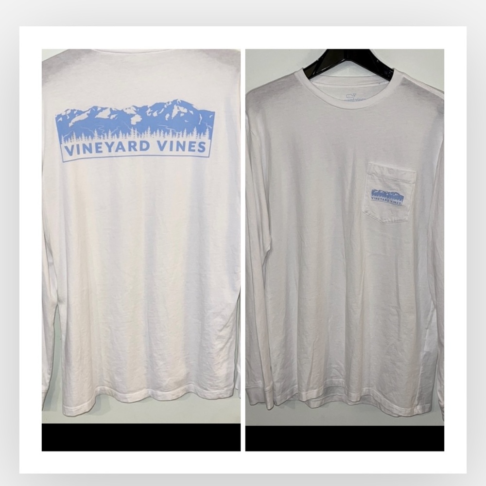 Vineyard Vines Long Sleeve Tee Sz Medium